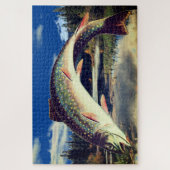 Puzzle de truite de lac Fish (Vertical)
