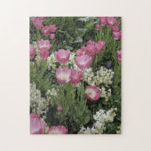 Puzzle de tulipe rose (Vertical)