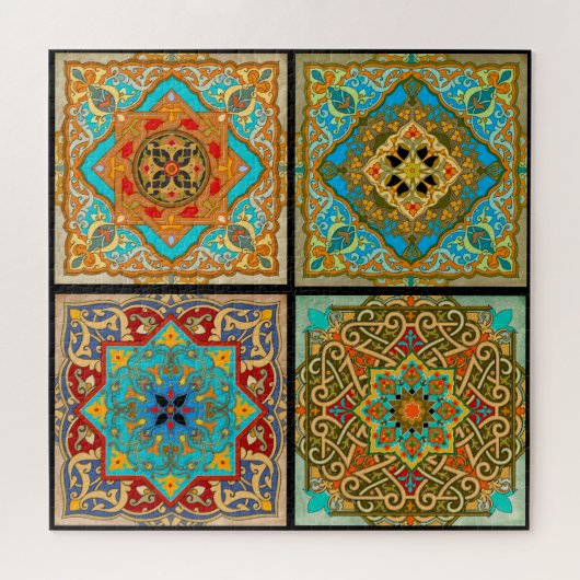 Puzzle de Turkish Tiles (Horizontal)