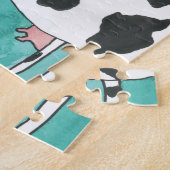 Puzzle de vache (Côté)