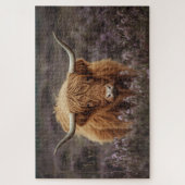 Puzzle de vache des Highlands (Vertical)