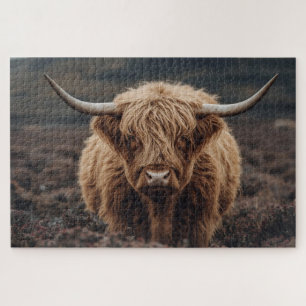Puzzle de vache des Highlands