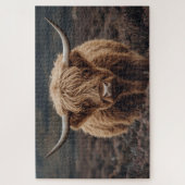Puzzle de vache des Highlands (Vertical)