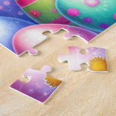 Puzzle de vache des Highlands de Pâques (Côté)