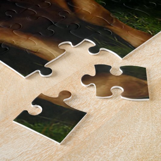 Puzzle de vaches Brown (Côté)