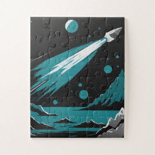 Puzzle de vaisseau spatial – Aventure cosmique