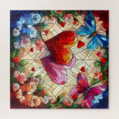 Puzzle de Valentine Hearts (Horizontal)