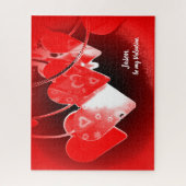 Puzzle de Valentine Hearts (Vertical)