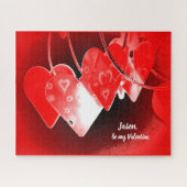 Puzzle de Valentine Hearts (Horizontal)