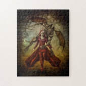 Puzzle de vampire de loup-garou (Vertical)