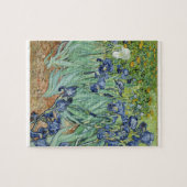 Puzzle De Van Gogh toujours la vie : Vase avec des iris (Horizontal)