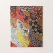 Puzzle de ventilateurs de danse flamenco espagnole (Vertical)