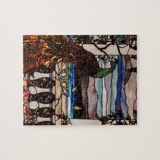 Puzzle de verre peacock (Horizontal)