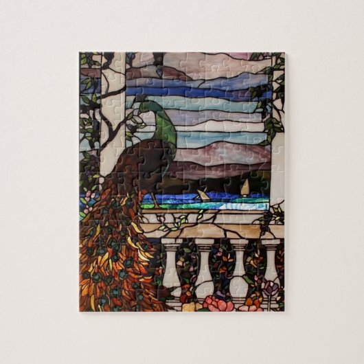 Puzzle de verre peacock (Vertical)