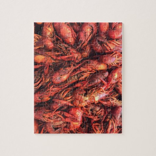 Puzzle de verre tendu à l'écrevisse (Vertical)