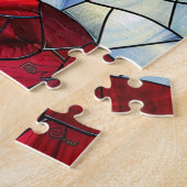 Puzzle de verre tendu du drapeau américain (Côté)