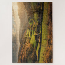 Puzzle de village de campagne gallois