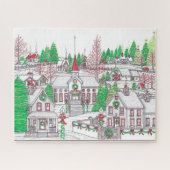 Puzzle de village de vacances (Horizontal)