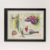 Puzzle de vin rouge (Horizontal)