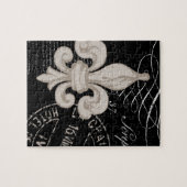 Puzzle de Vintage Fleur de Lis… (Horizontal)