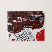 Puzzle de violon (Horizontal)