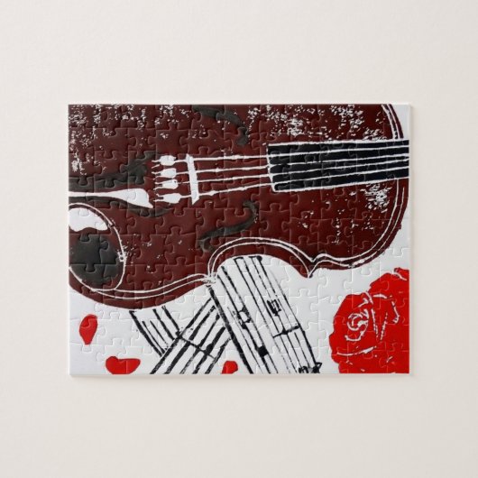 Puzzle de violon (Horizontal)