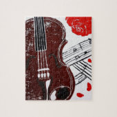 Puzzle de violon (Vertical)