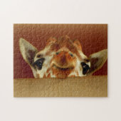Puzzle de visage de girafe (Horizontal)