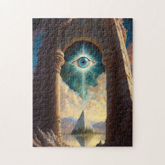 Puzzle de vision mystique pyramidale (Vertical)