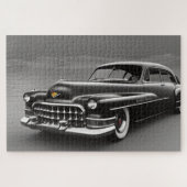 Puzzle de voiture classique 1950 (Horizontal)
