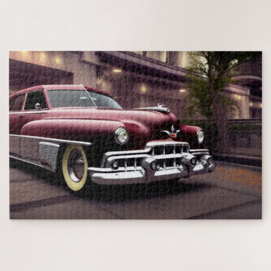 Puzzle de voiture classique 1951 (Horizontal)
