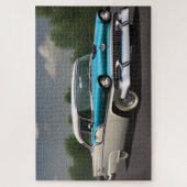 Puzzle de voiture classique 1955 (Vertical)