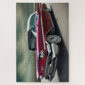 Puzzle de voiture classique 1957 (Vertical)
