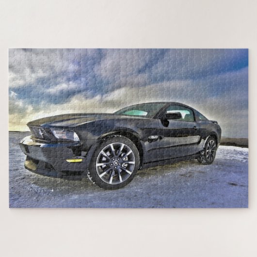 puzzle de voiture de sport (Horizontal)