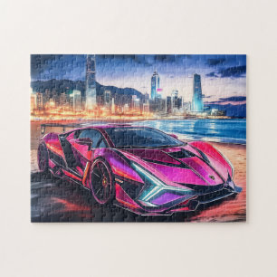 Puzzle de voiture de sport