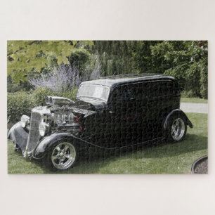 Puzzle de voiture personnalisée vintage