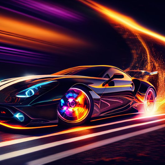 Puzzle de voiture sport