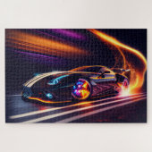 Puzzle de voiture sport (Horizontal)