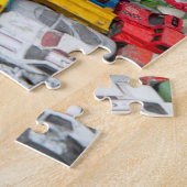 Puzzle de voitures et de camions de jouets (Côté)