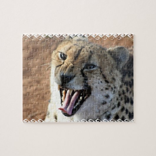 Puzzle de vrille de guépard (Horizontal)