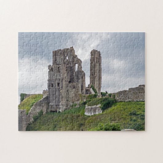 Puzzle de vue du château de Corfe (Horizontal)