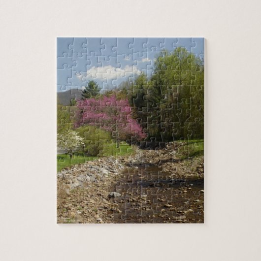 Puzzle de West Virginia Creek (Vertical)