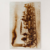 Puzzle De Witt Clinton Réplique Steam Locomotive C 1831 (Vertical)