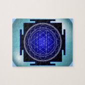 puzzle de yantra de sri (Horizontal)