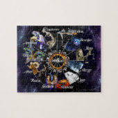 Puzzle de zodiaque (Horizontal)