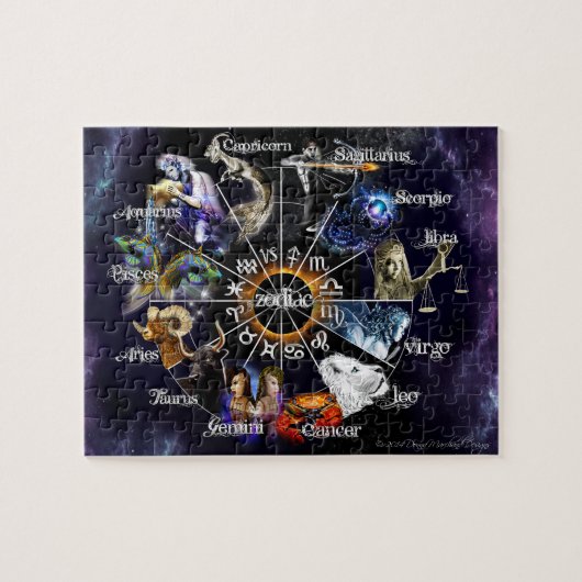 Puzzle de zodiaque (Horizontal)