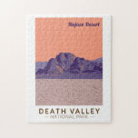 Puzzle Death Valley National Park Mojave Desert Travel<br><div class="desc">Design vectoriel de Death Valley. Le parc est connu pour Titus Canyon,  avec une ville fantôme et des rochers colorés,  et les salines du bassin de Badwater,  point le plus bas de l'Amérique du Nord.</div>