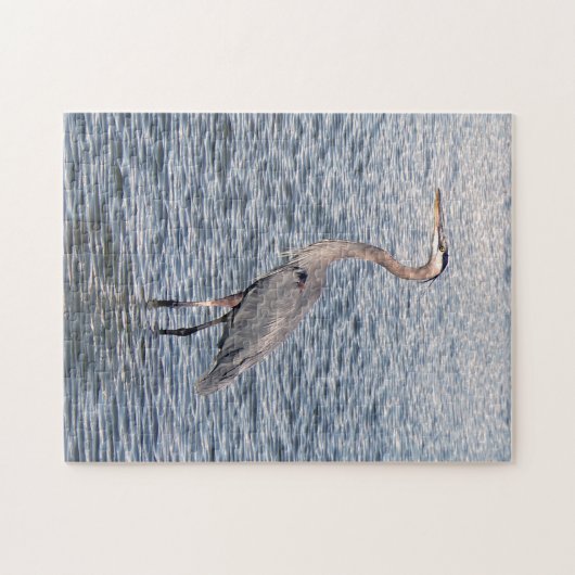 Puzzle d'eau Blue Heron (Horizontal)