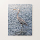 Puzzle d'eau Blue Heron (Vertical)