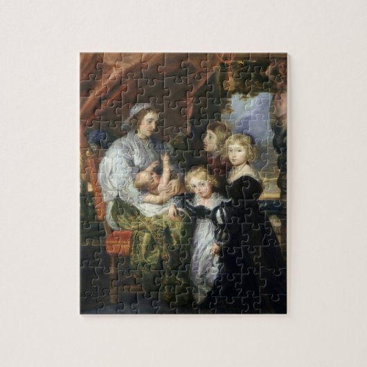 Puzzle Deborah Kip et ses enfants (Vertical)